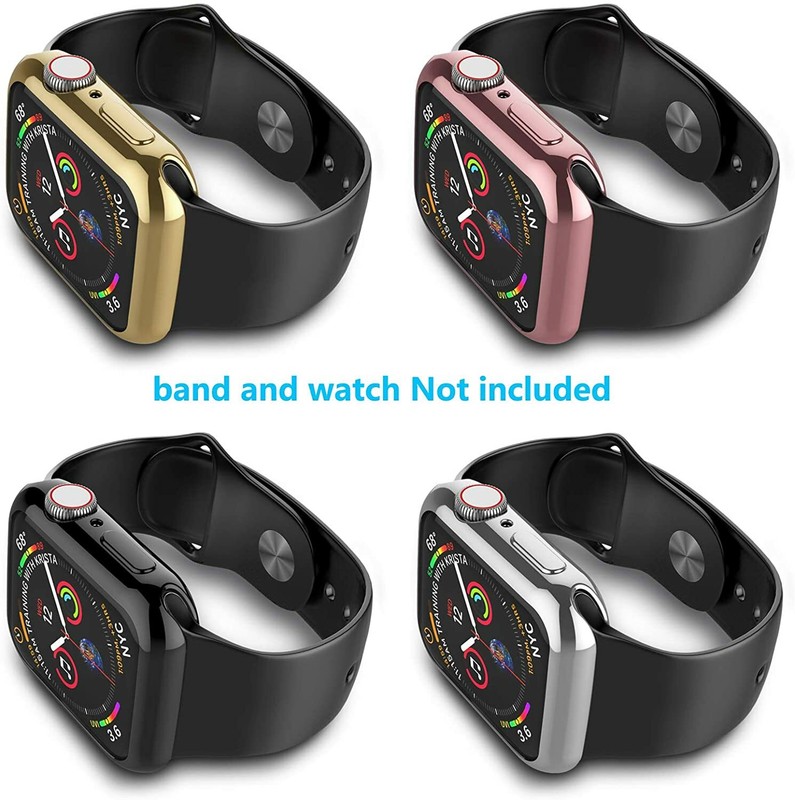 5Pcs Screen Protector Case Cover for Apple Watch 38/42/40/44mm Series 6/5/4/3/SE gallery