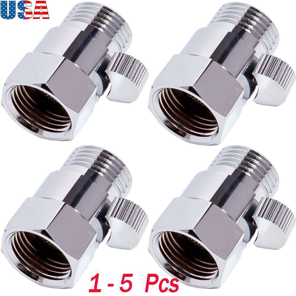 1-5Pcs G1/2" Flow Quick Control Shut OFF Valve Fit Shower Head Hand Water Saver