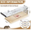 6 Pack Small Humane Mouse Trap, 6 x 2.4 x 2.8 Inch, No Kill, Catch and Release gallery