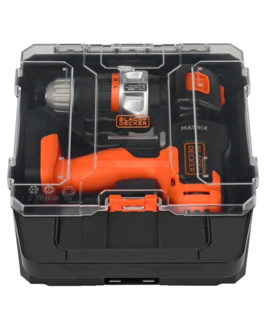 BLACK+DECKER 20V MAX Matrix Cordless Drill/Driver Kit ORANGE BDCDMT120CSTFF NEW gallery