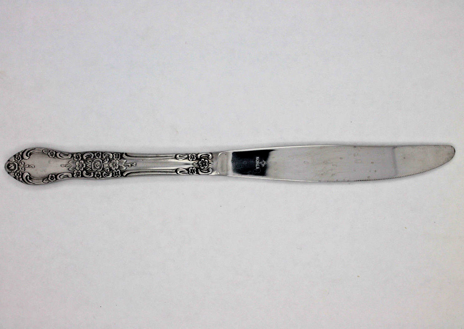 Northland Oneida Stainless Carolina Pattern Flatware Modern Solid Knife 8 1/2" gallery