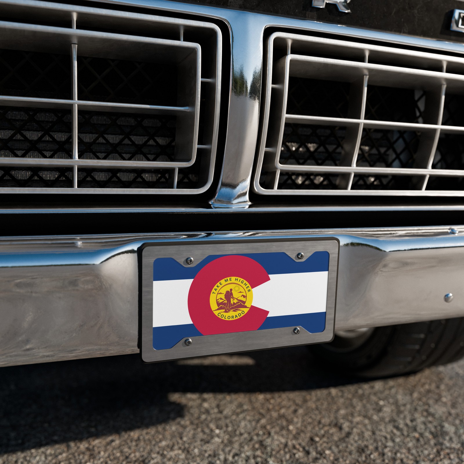 Vanity license plate | Colorado State Flag | Take me Higher gallery