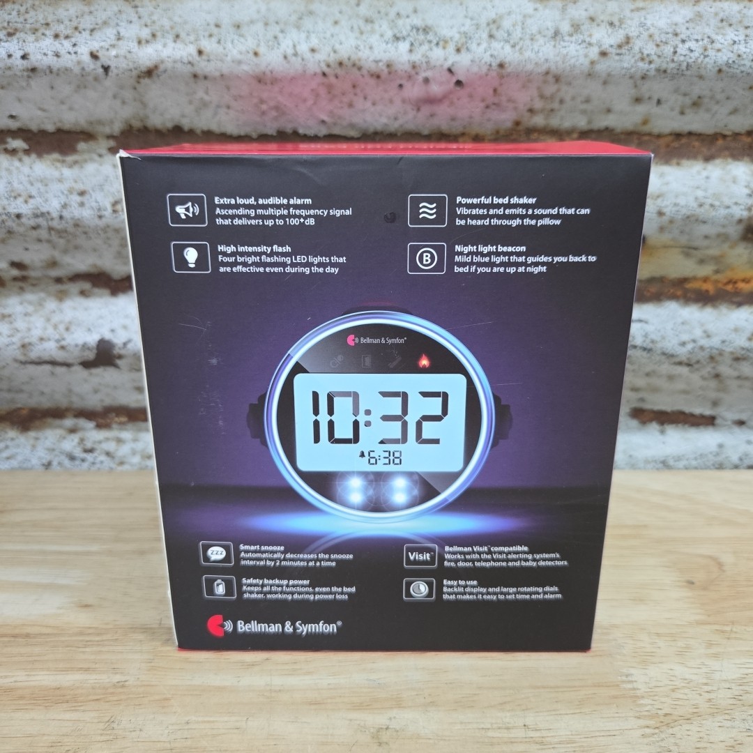 Bellman & Symfon Alarm Clock Visit Model BE1380 - Design For Ears - Brand New gallery