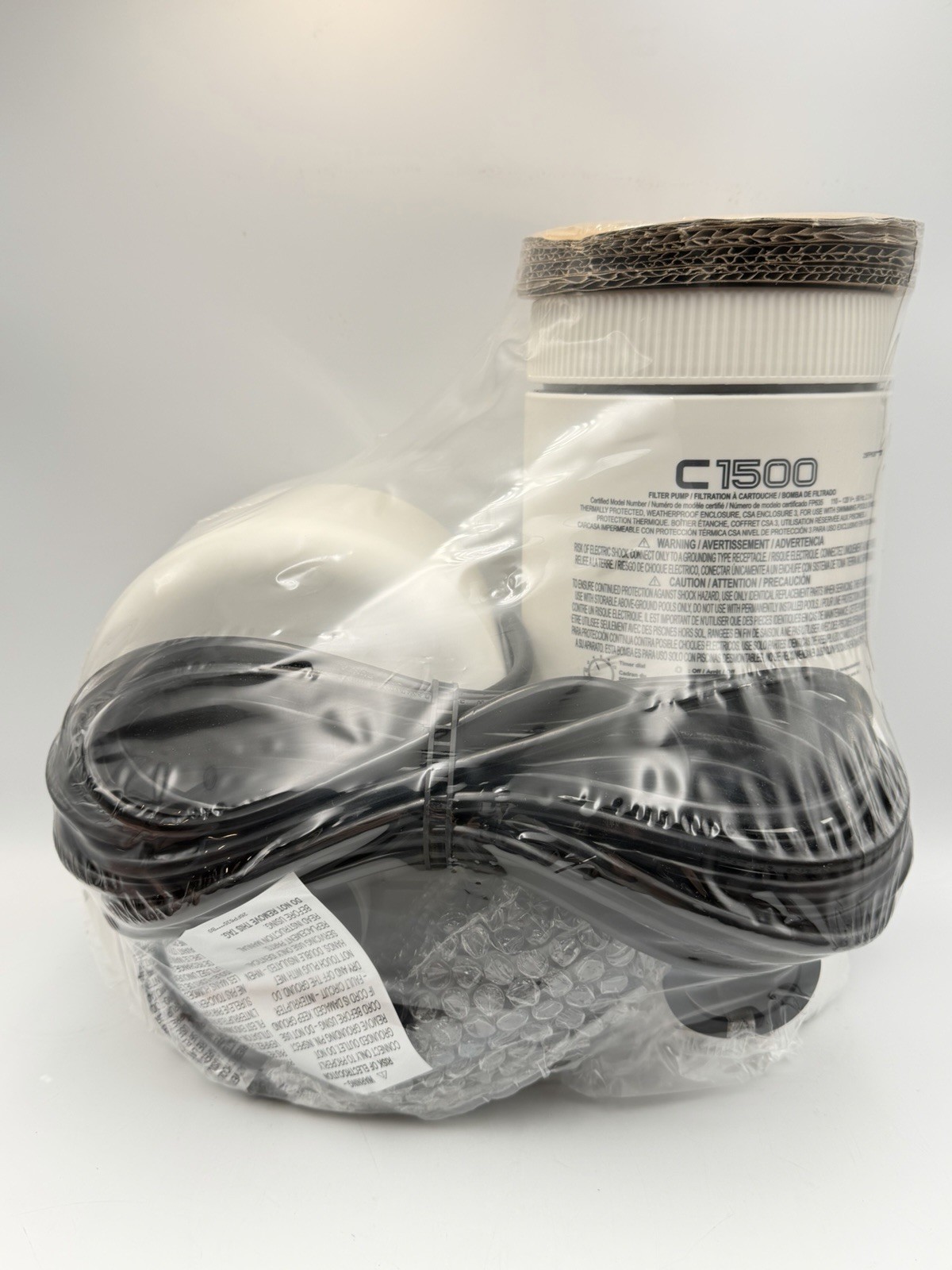 NEW Intex 1500 GPH Krystal Clear Filter Pump 26635EG 25FP635 Model C1500 gallery