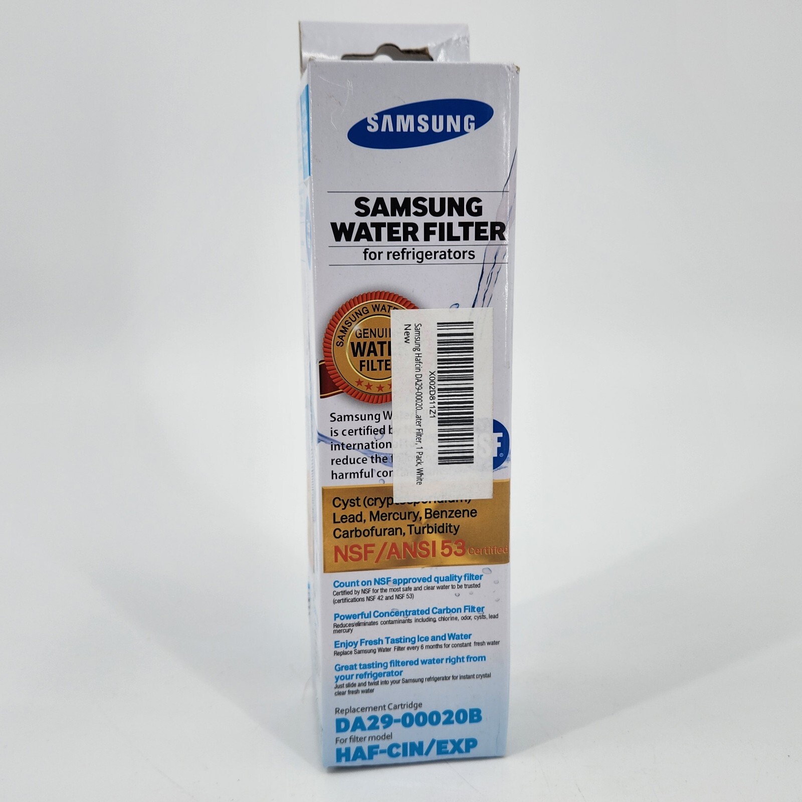 SAMSUNG Hafcin DA29-00020B HAF-CIN/EXP Fresh Refrigerator Water Filter, 1 Pack!! gallery