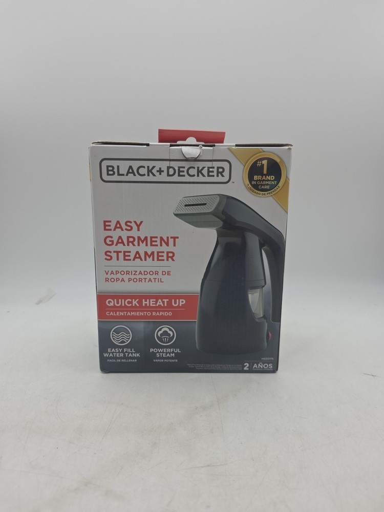 BLACK+DECKER Easy Garment Steamer Quick Heat Up NEW