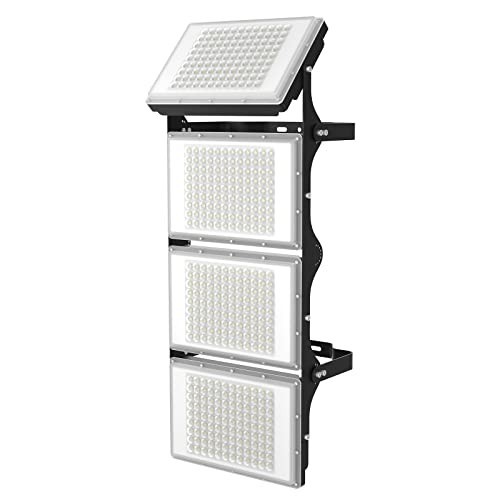 800W LED Flood Light Outdoor 80000LM 6000K IP66 4-Head Adjustable gallery