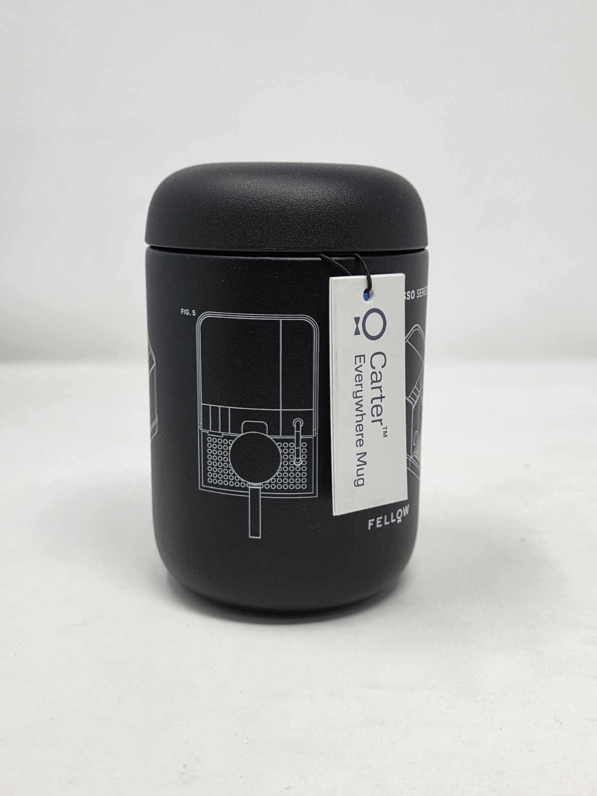 Limited Edition Fellow Carter Everywhere Mug Series 1 Love Kit Matte Black 12oz gallery