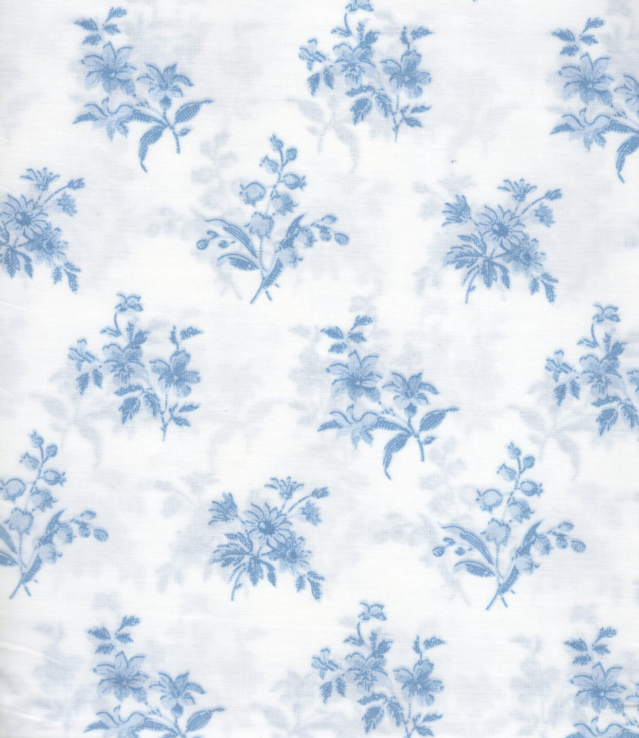 Laura Ashley Queen Sheet Set Victorian Bouquet Blue 4pc Cottage Farmhouse Chic gallery