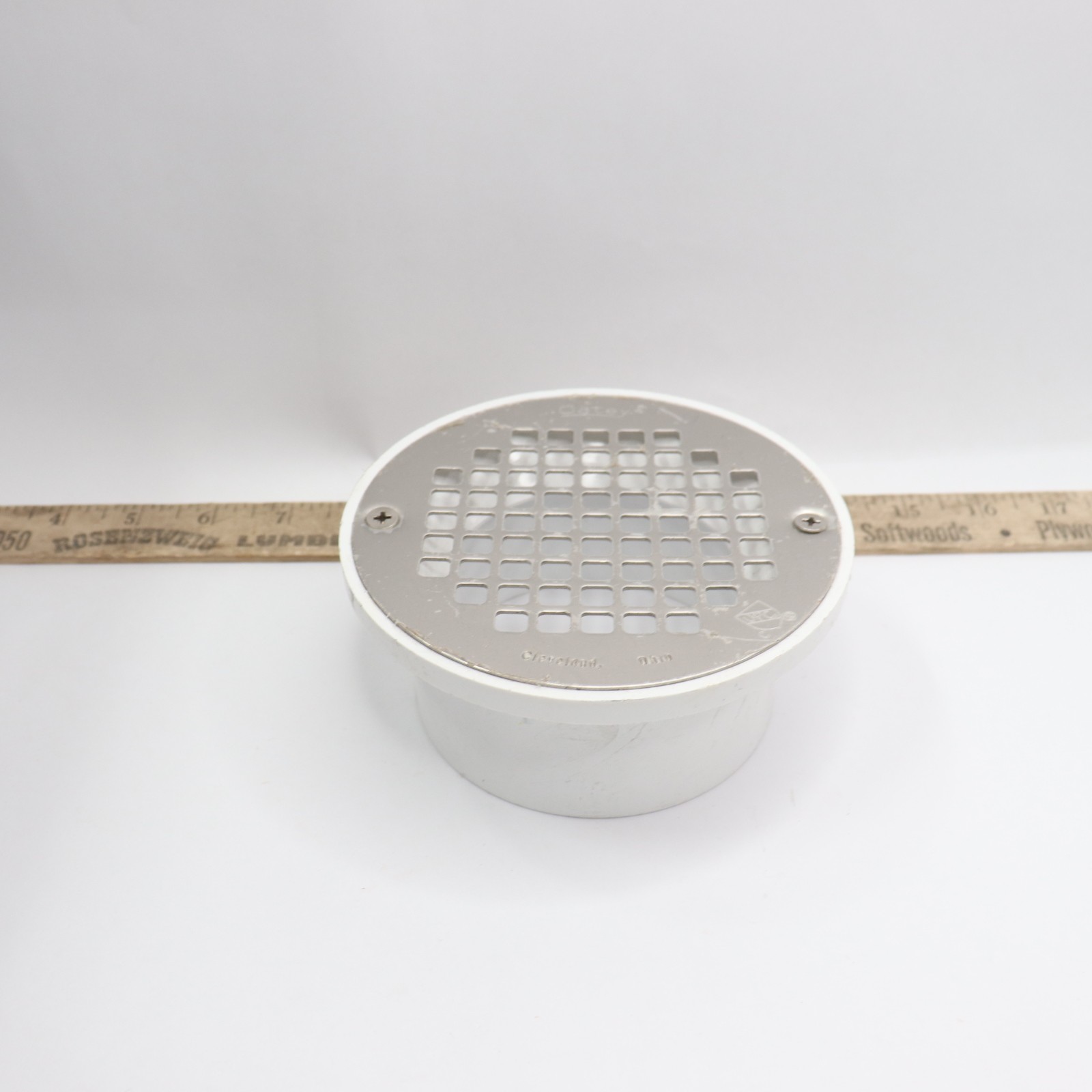 Oatey General Purpose Drain with Strainer Stainless Steel PVC 3-4" gallery