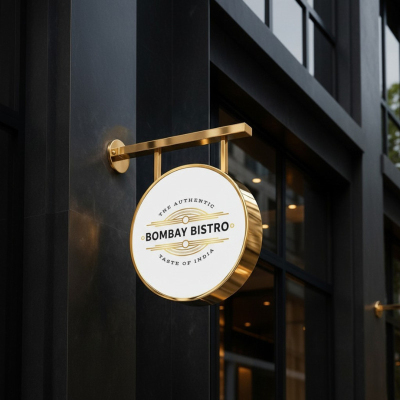 Double Sided LED Light Box Sign – Outdoor Illuminated Shop Advertising Sign gallery