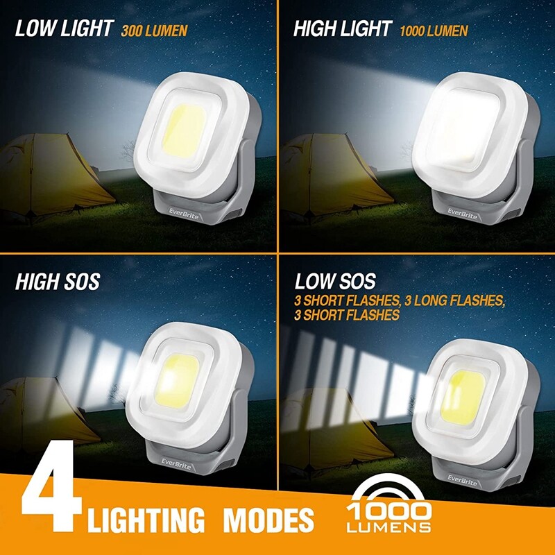 EverBrite Rechargeable Cordless Work Lights Magnetic LED 1000 Lumen Super Bright gallery