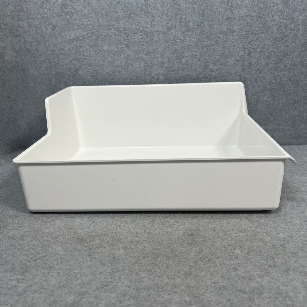 Refrigerator Ice Container Bin - Unknown Brand - 10.5"x14"x3" - white