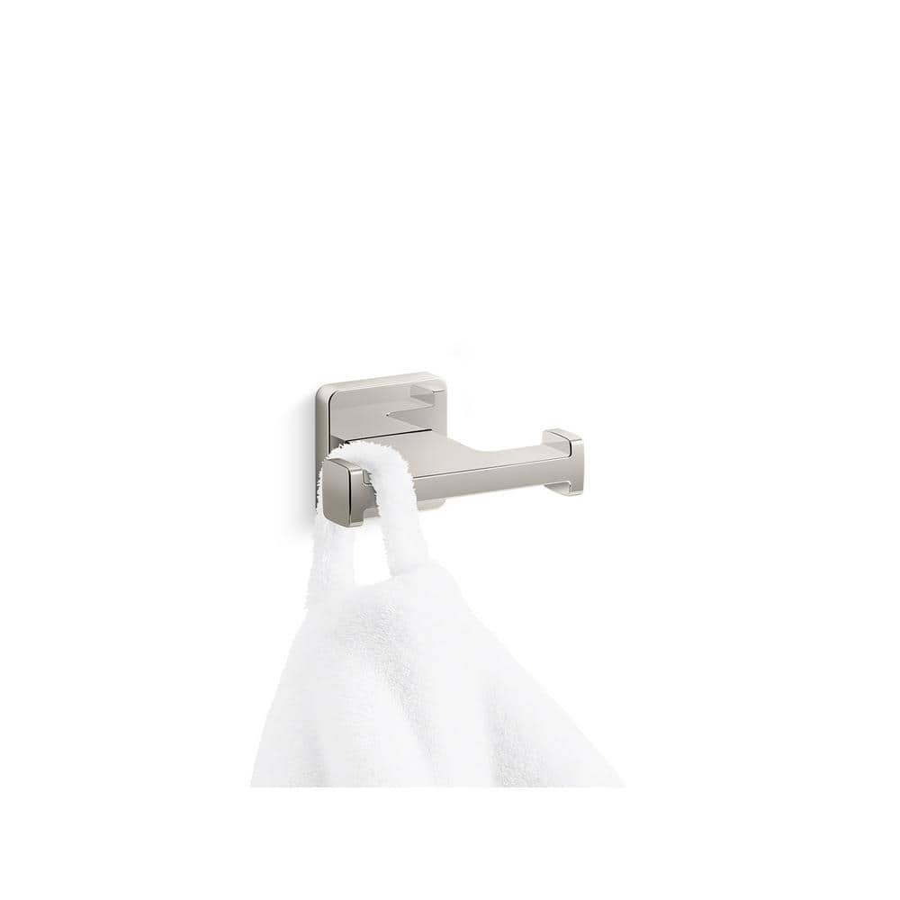 KOHLER Mavera Wall Mounted Knob Robe Hook in Vibrant Polished Nickel gallery
