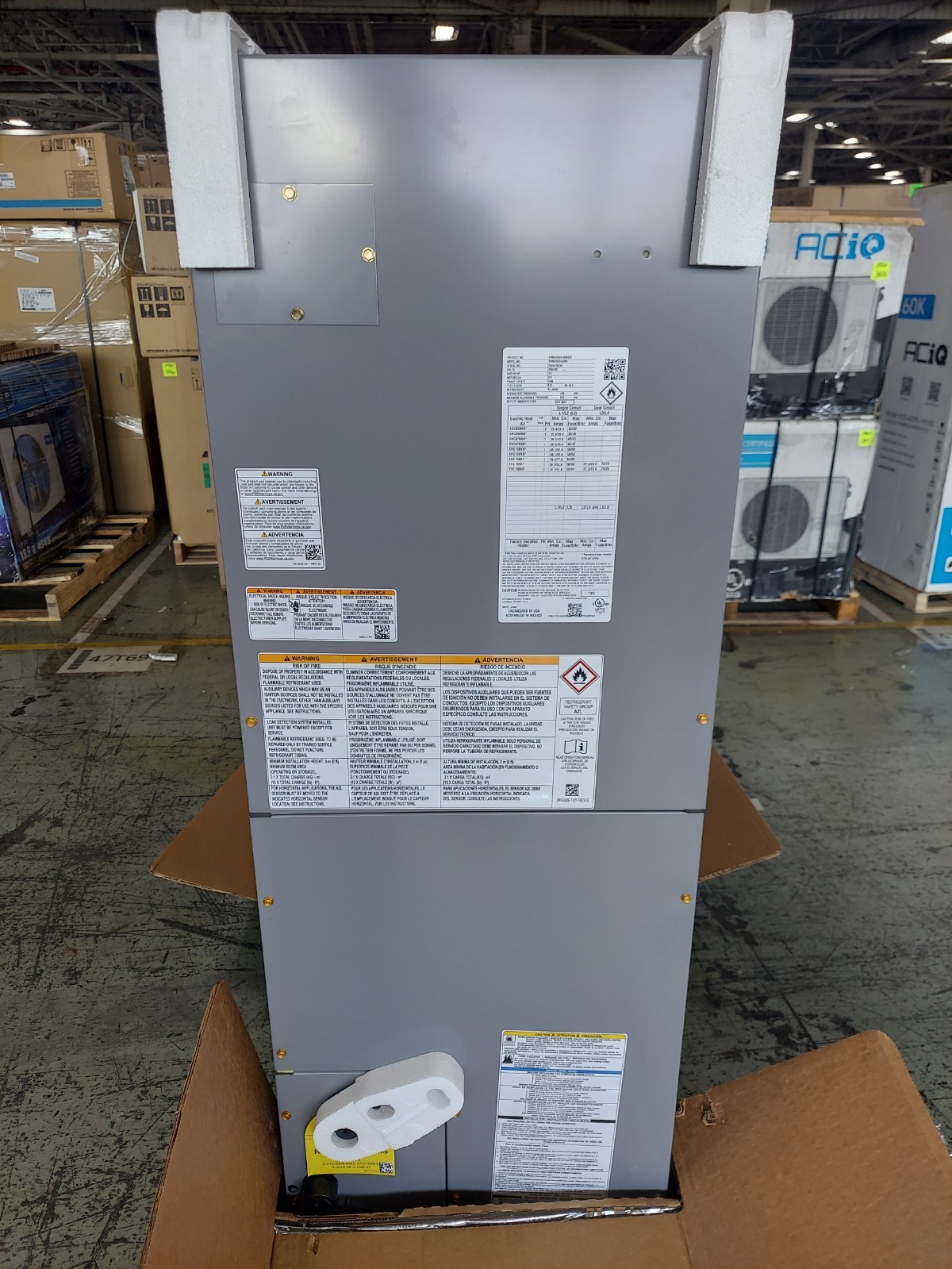 ACiQ 2 Ton 17.5" Width Multi-Positional Air Handler, Scratch & Dent gallery