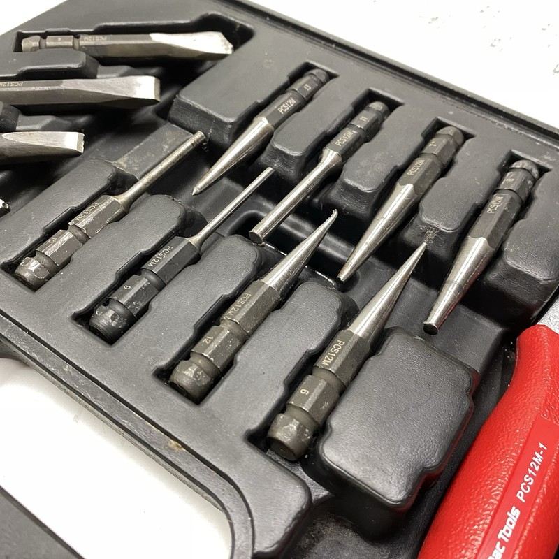 MAC TOOLS Mac Tool Set 12Pc. Punch Chisel Set PCS12M READ gallery