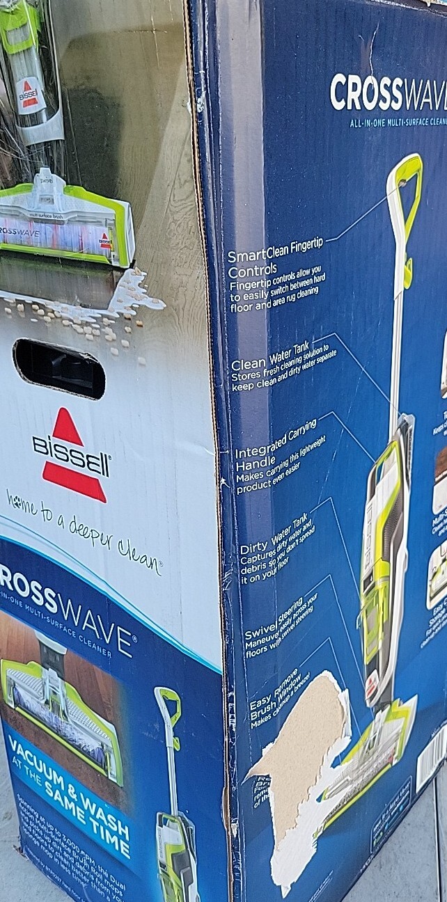 ⚡️ Bissell CrossWave Floor & Area Rug Vacuum - 1785 🆕️Distress Box ⚠️ gallery