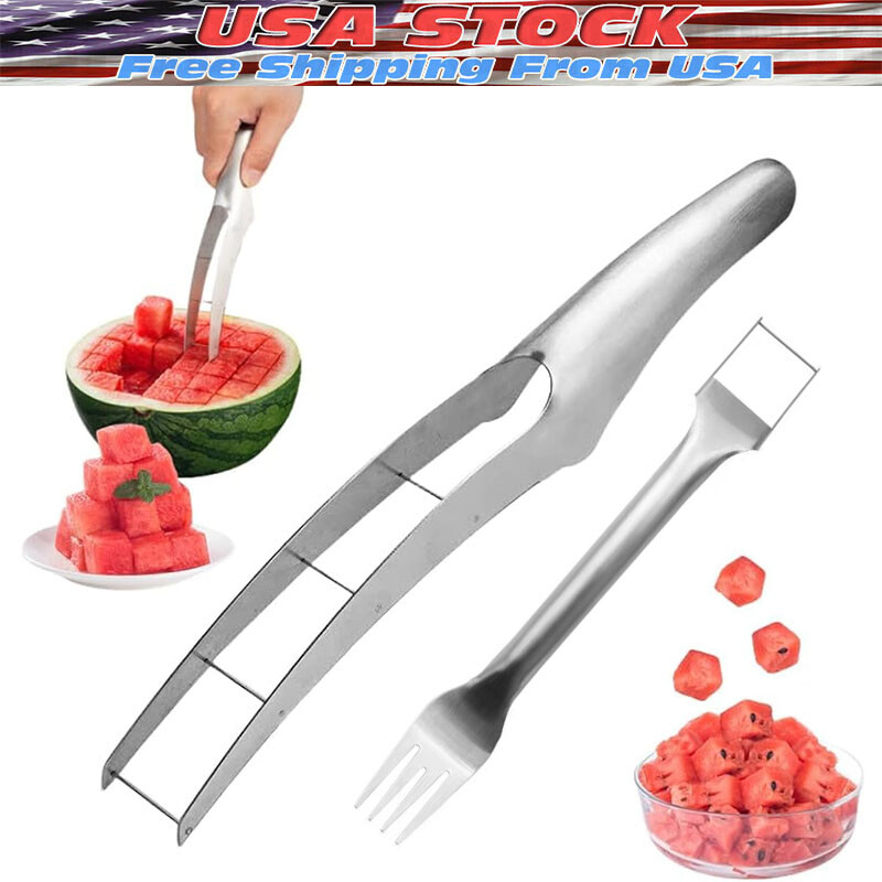 Stainless Steel Watermelon Slicer, Watermelon Cutter, Fruit, Melon Cutter Tool gallery