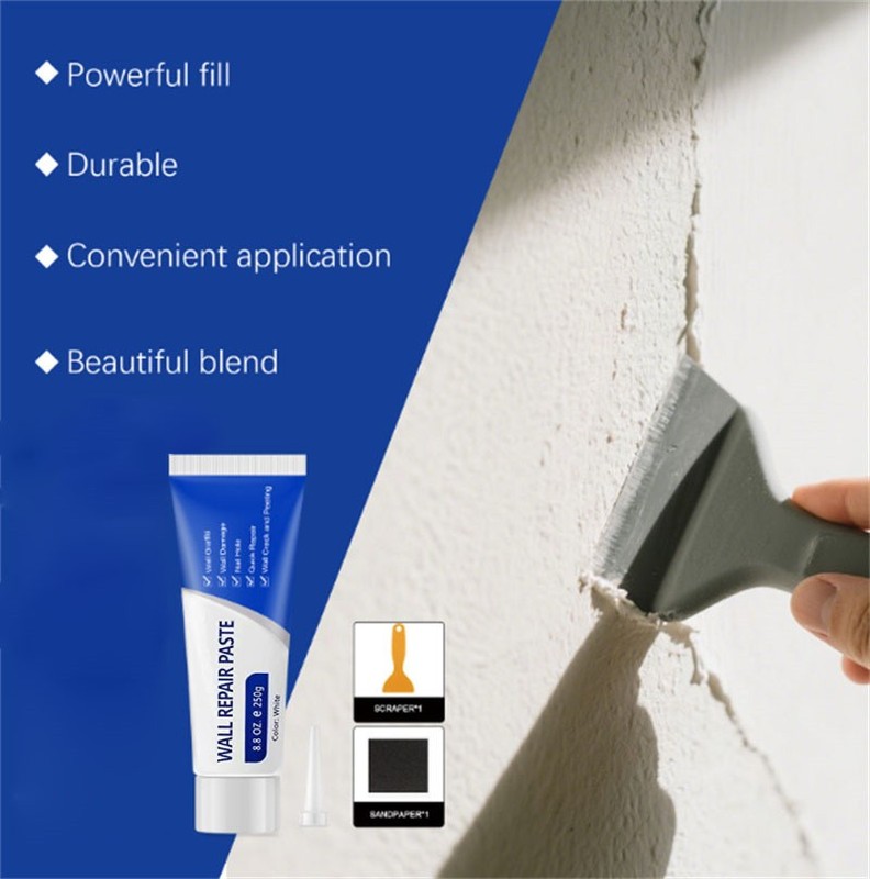 3X Wall Repair Kit Paste Mending Agent Multi-functional Quick Dry Self-adhesive gallery