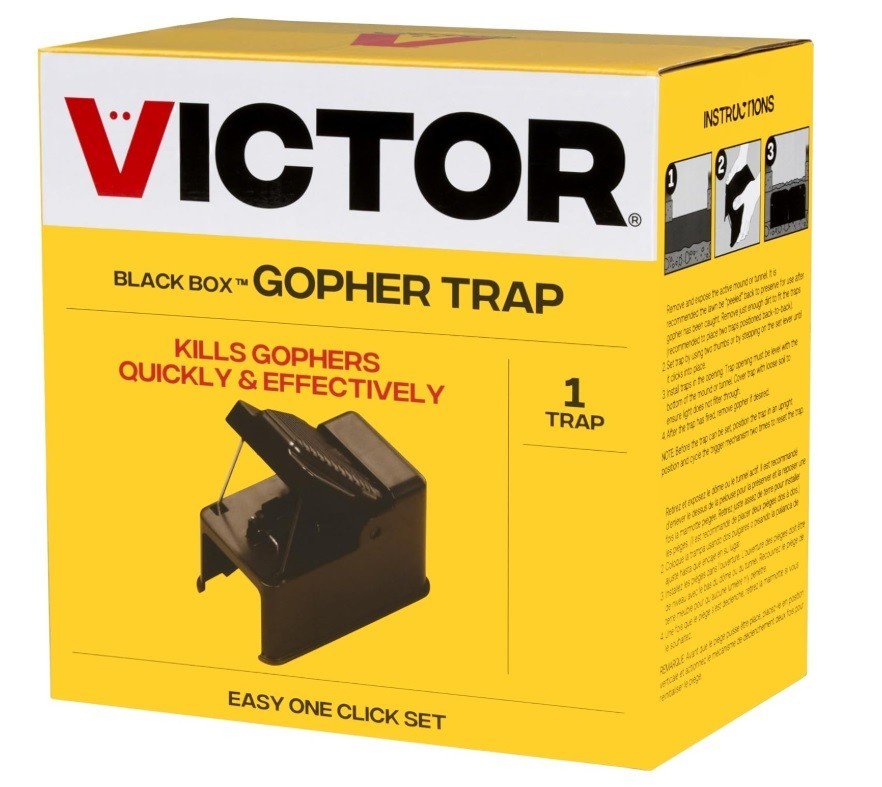 Victor M0626 Black Box Gopher Trap 1 Count gallery
