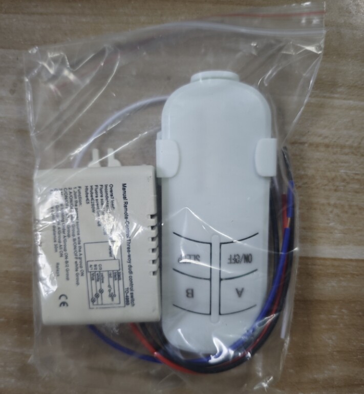 Light Digital Wireless Remote Control Switch Receiver Transmitter 110V YAM-101 gallery