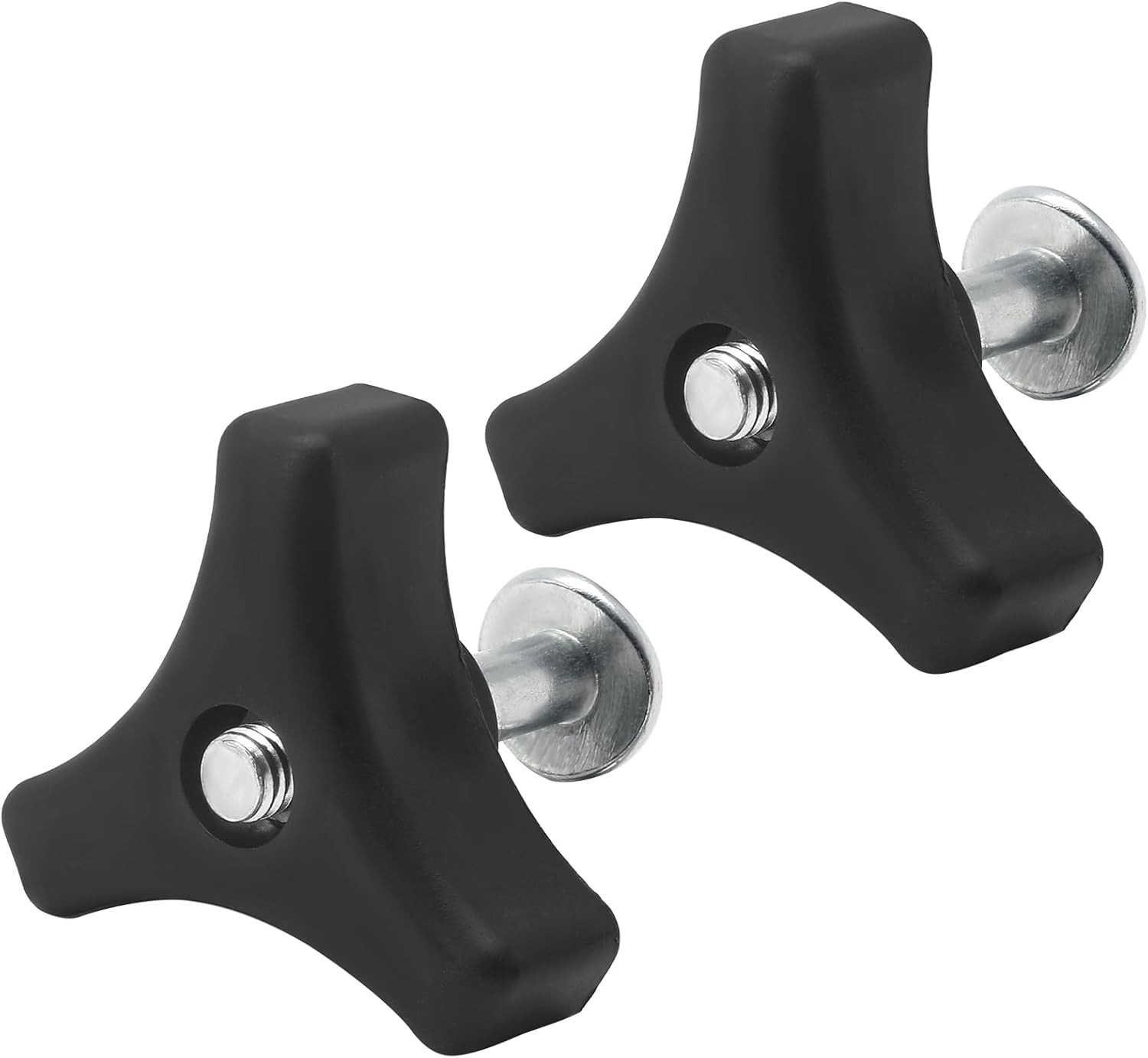 Murtenze 2 Sets Lawn Mower Handle Knobs Nut Bolt, Triangle Knob Screw... gallery