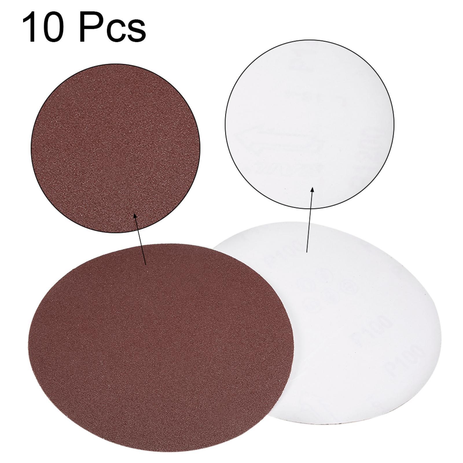 10pcs 6" PSA Sanding Disc Adhesive Back Sandpapers Aluminum Oxide 40-2000 Grit gallery