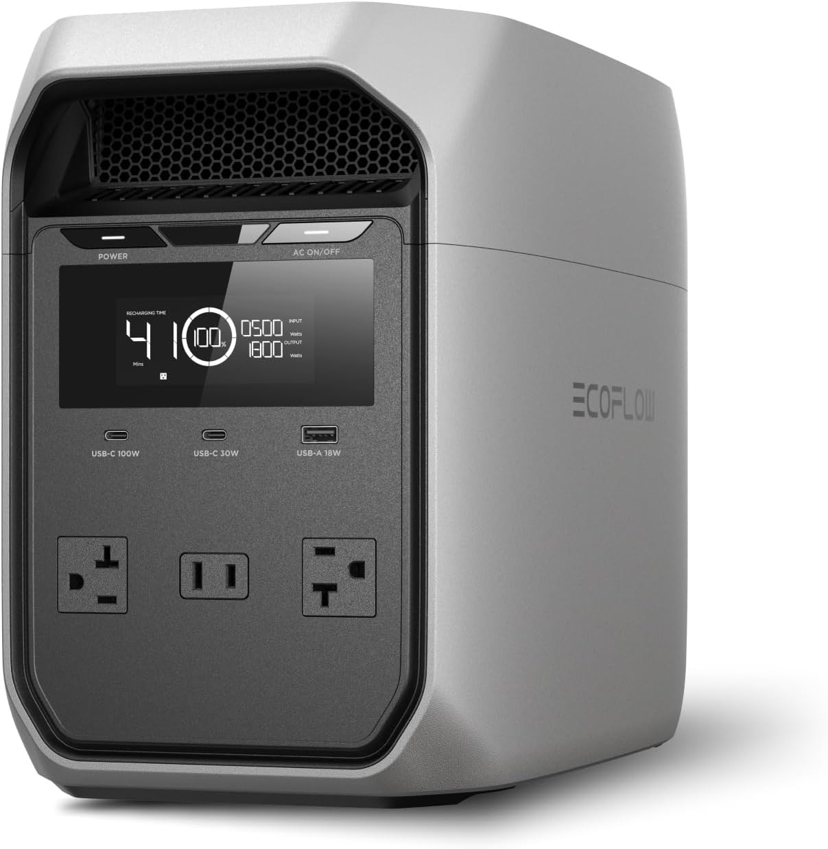 EF Portable Power Station Delta 3 Classic, 1024Wh Lifepo4 Battery, 1800W AC/100 gallery