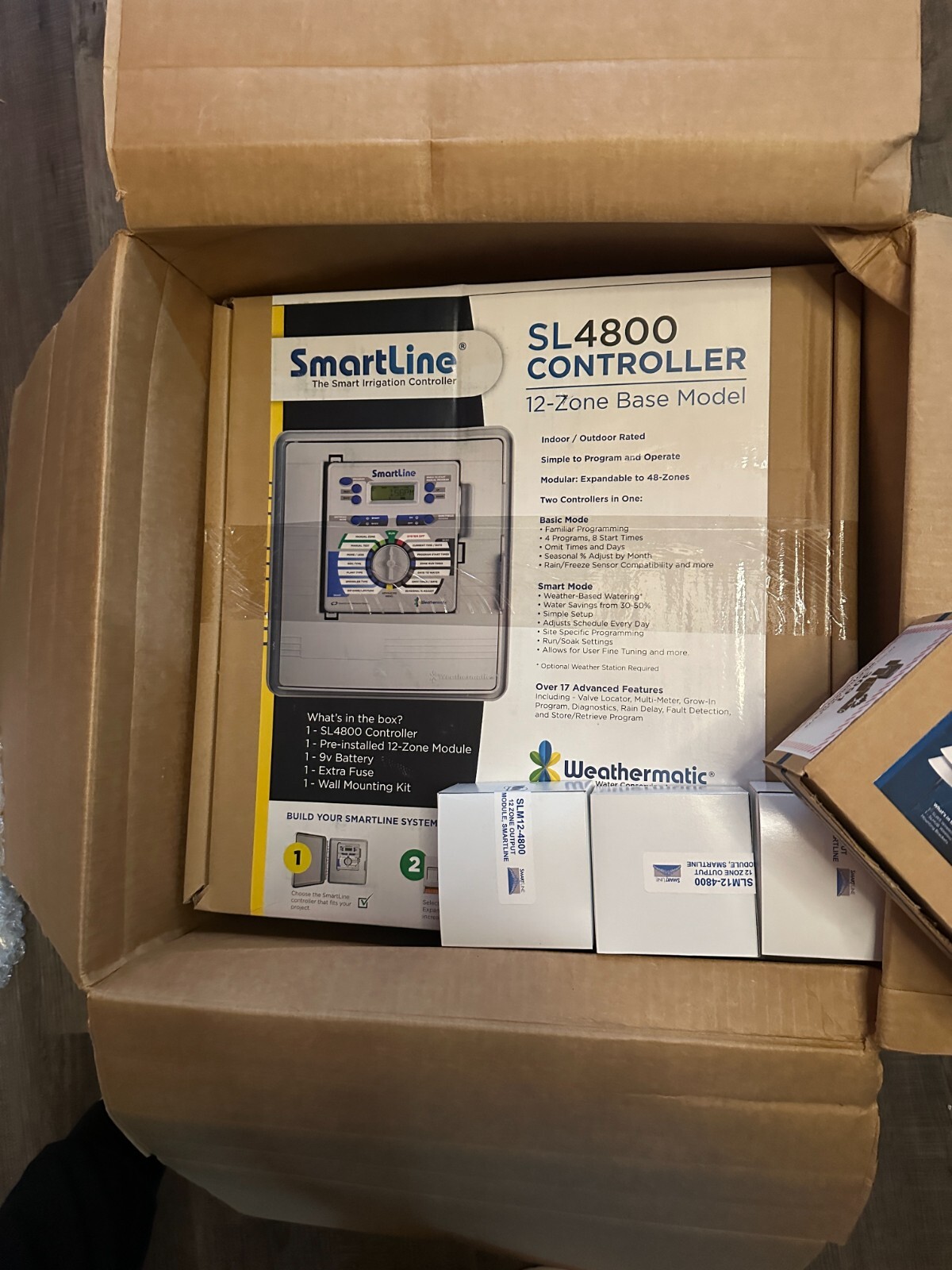 Weathermatic SmartLine SL4800 12 Zone Indoor Outdoor Irrigation Controller Kit gallery