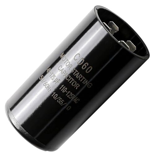 /MFD 110-125 VAC ±20% Round Motor Start Capacitor 50/60 Hz AC 145-175 uf gallery