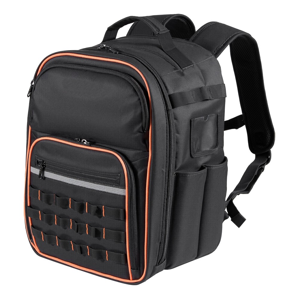 Tool Backpack 49 Pockets Tear-resistant Jobsite Backpack for Electrician