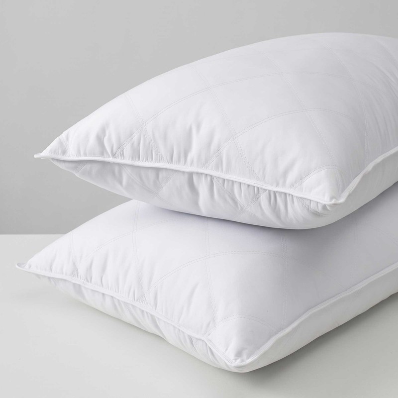 2PCS Goose Down Feather Bed Pillows, King Queen Pillow, Classic or Gusset Pillow gallery