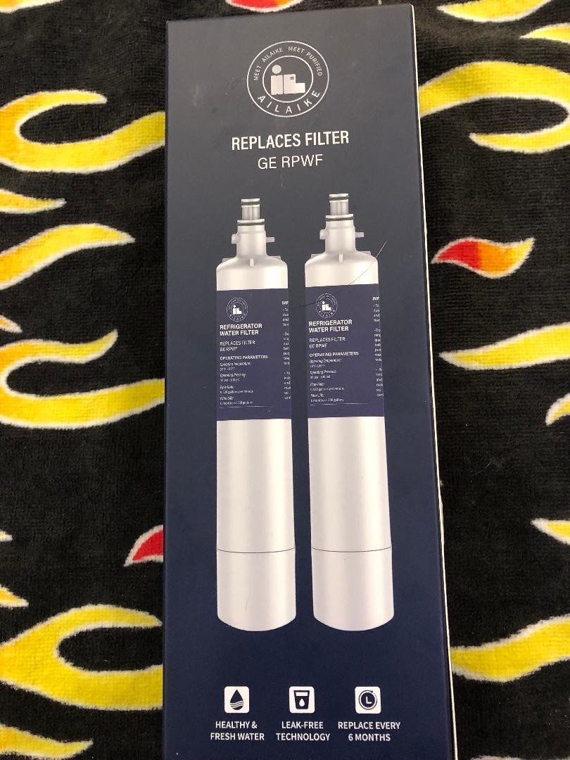 Ailaike GE RPWF Compatible Refrigerator Water Filters Lot of 2 Factory Sealed gallery