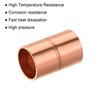 5 x Straight Copper Coupling Fittings, 3/8 Inch ID Welding Joint gallery