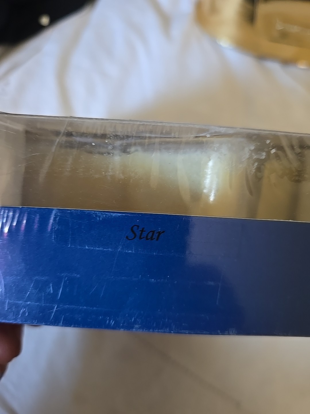 Large Cachet Candle Company Star Candle 6×6×3 In gallery