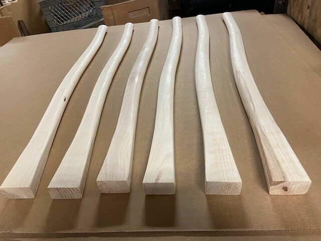 36" Tree Planter or Carpenter Adze Handl Hickory Replacement Handle ( 6 handles) gallery
