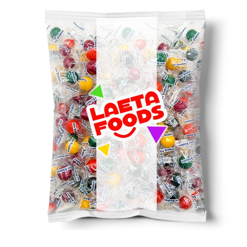 Jawbreakers Hard Candy | 2 Pound Bag - Approx. 150 Count | Individually Wrapped gallery