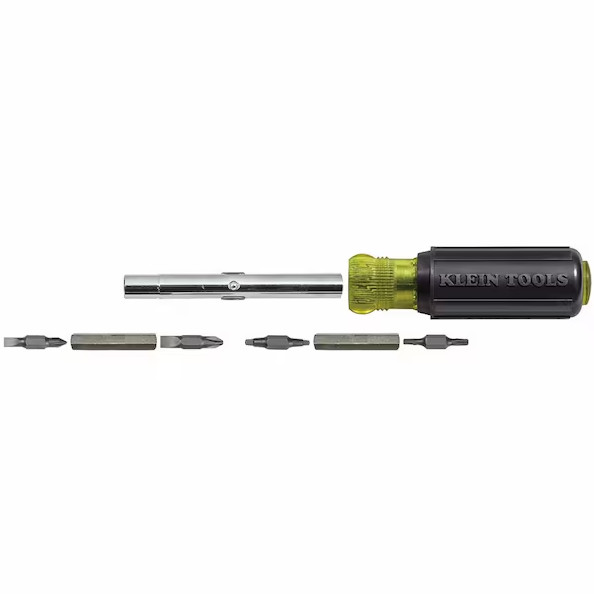 11-in-1 Multi Bit Screwdriver/Nut Driver, 8 Tips 3 Nut Driver Sizes Cushion Grip gallery