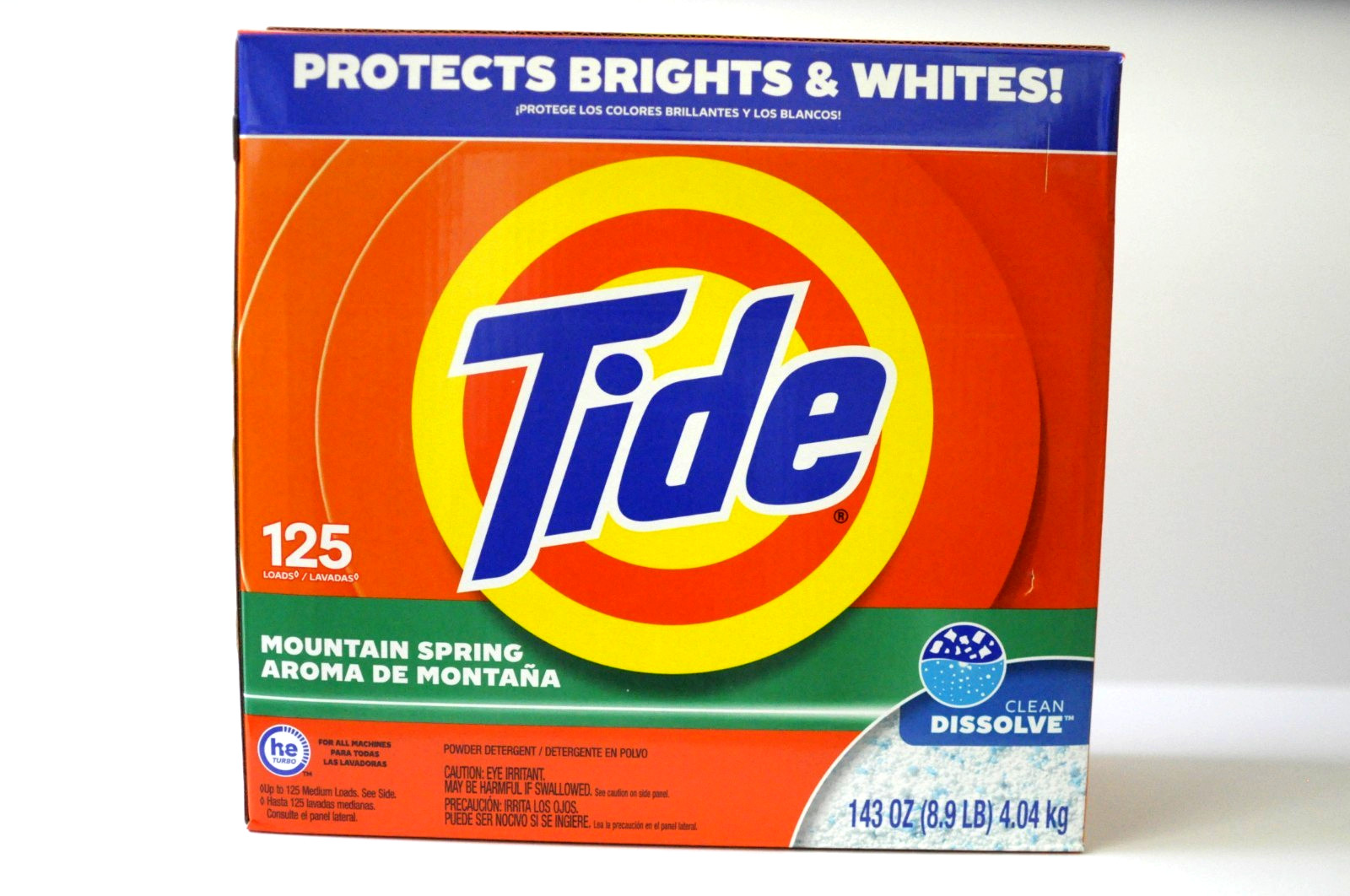 Tide Powder Laundry Detergent MOUNTAIN SPRING Scent 143 oz 125 Loads (Pack of 1) gallery