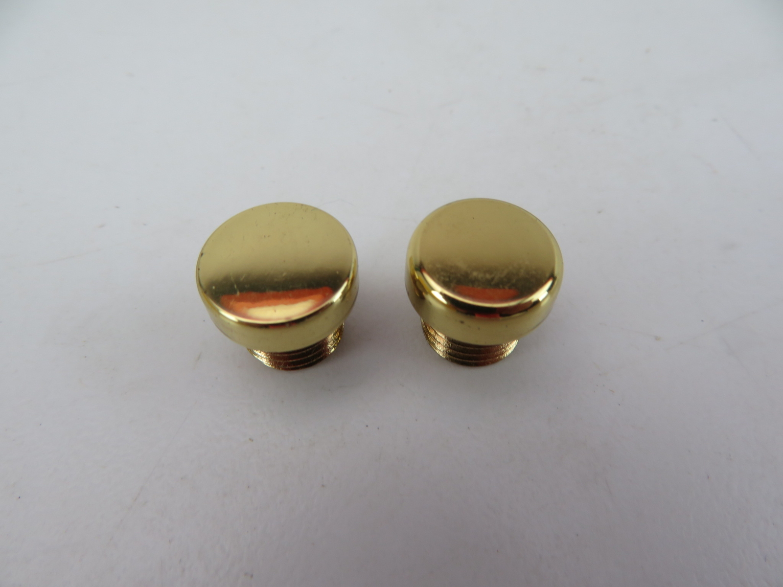 Baldwin 1035 Square Corner Door Hinge Solid Brass Button Finial Tip Set of 2 gallery