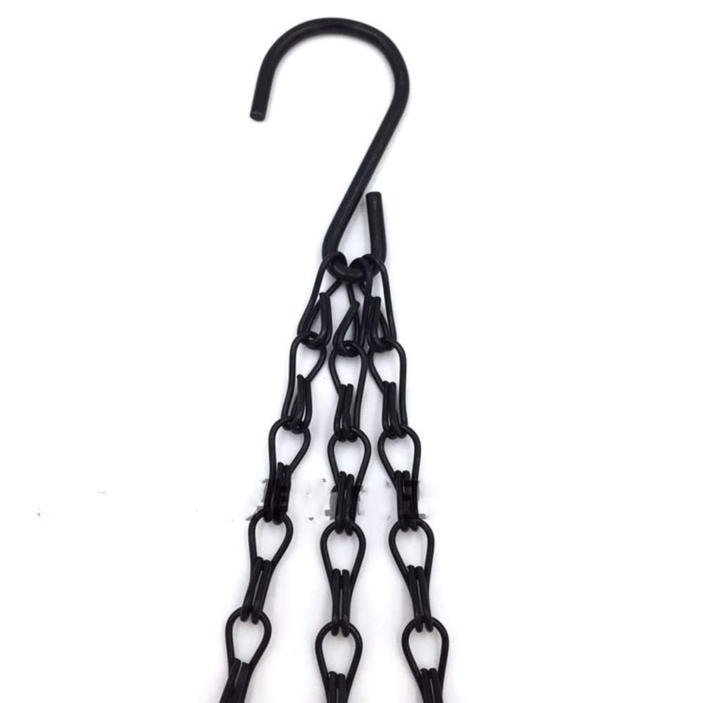 6 Pcs Hanging Chain, Heavy Duty 23 Inch Hanging Flower Basket Galvanized Repl... gallery