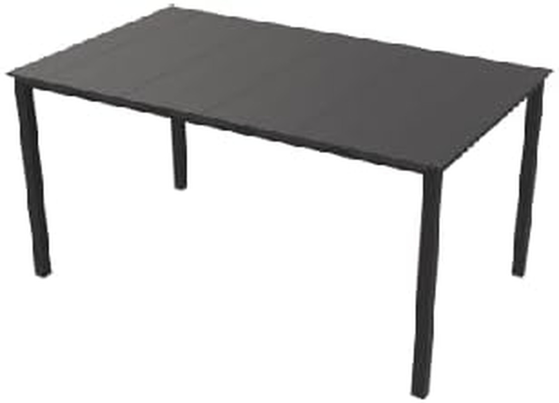 Elegant Black Dining Table - 150 cm Modern Design for Stylish Dining Rooms gallery