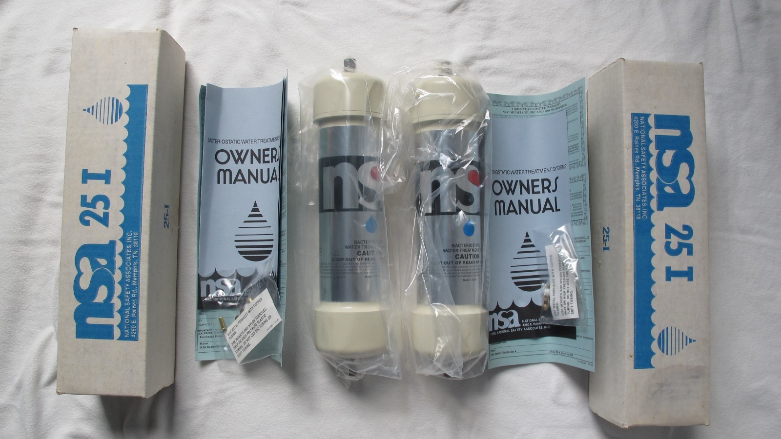 NSA 25-I 251 Bacteriostatic Water Filter New In Box Water Treatment gallery