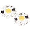 LED Chip Bulb 110V 10W Cool White 6000-6500K High Power Floodlight Lamp 2 Pack gallery