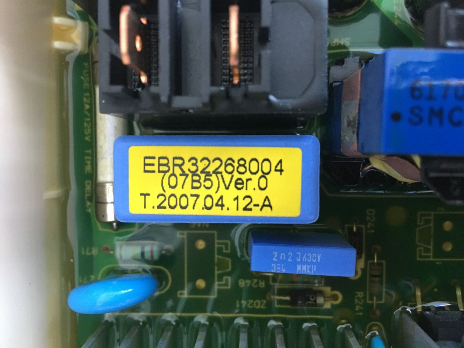 LG Washer Main Control Board P# EBR32268004 gallery