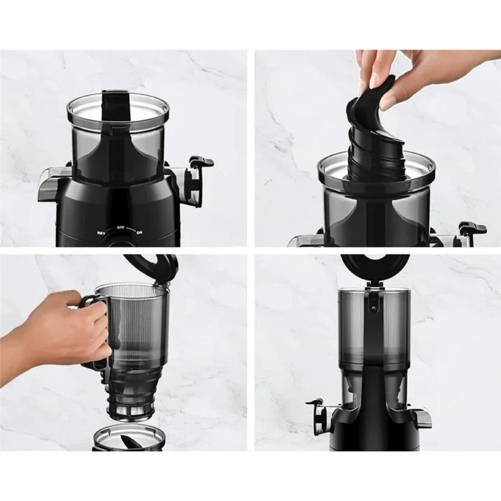 M1 Slow Masticating Juicer Machines with 4.25'' Feed Chute, Cold Press Jui gallery