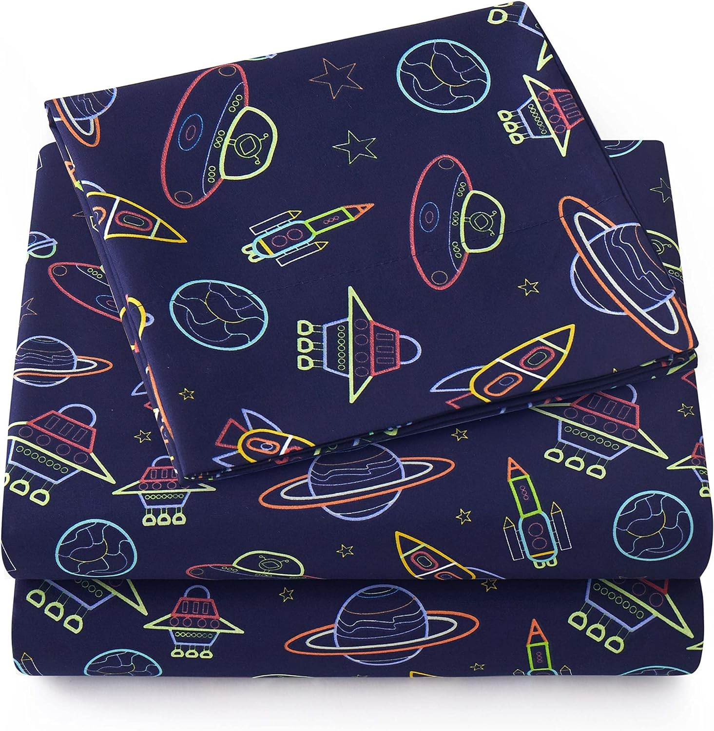 1500 Supreme Kids Bed Sheet Collection - Fun Colorful and Comfortable Boys and G gallery