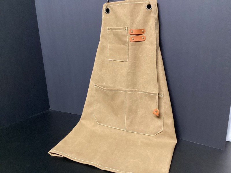 Canvas Cross Back Heavy Duty Work/ Tool Apron , Carpenter Apron New gallery