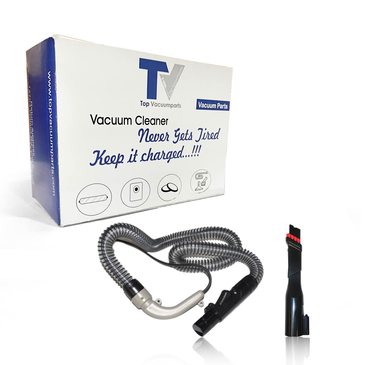 Fits For Bissell 5207 Proheat Portable Vacuum Hose W/ Cuff & Crevice Tool gallery