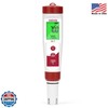 pH Meter Chlorine Tester Digital 7 in 1 Pool Water Tester Kit Salinity Tester fo gallery